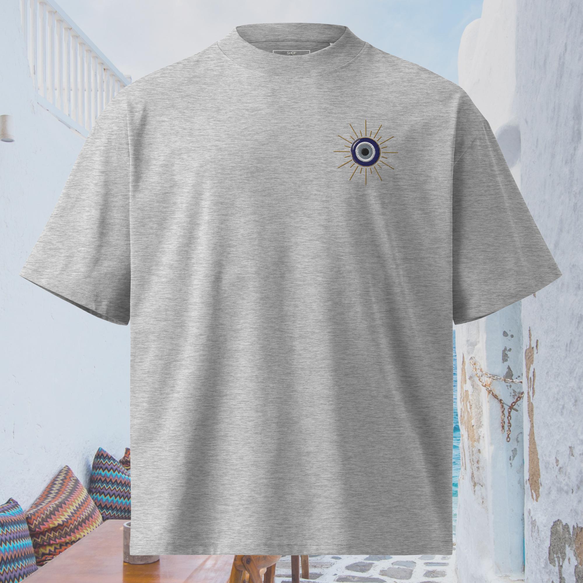 hlios oversized high neck t shirt